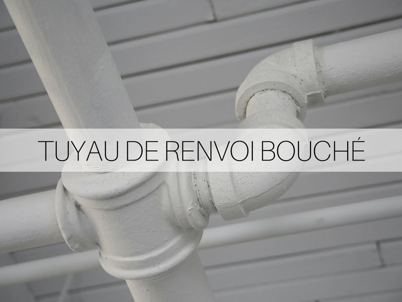 Solution écologique pour tuyau bouché